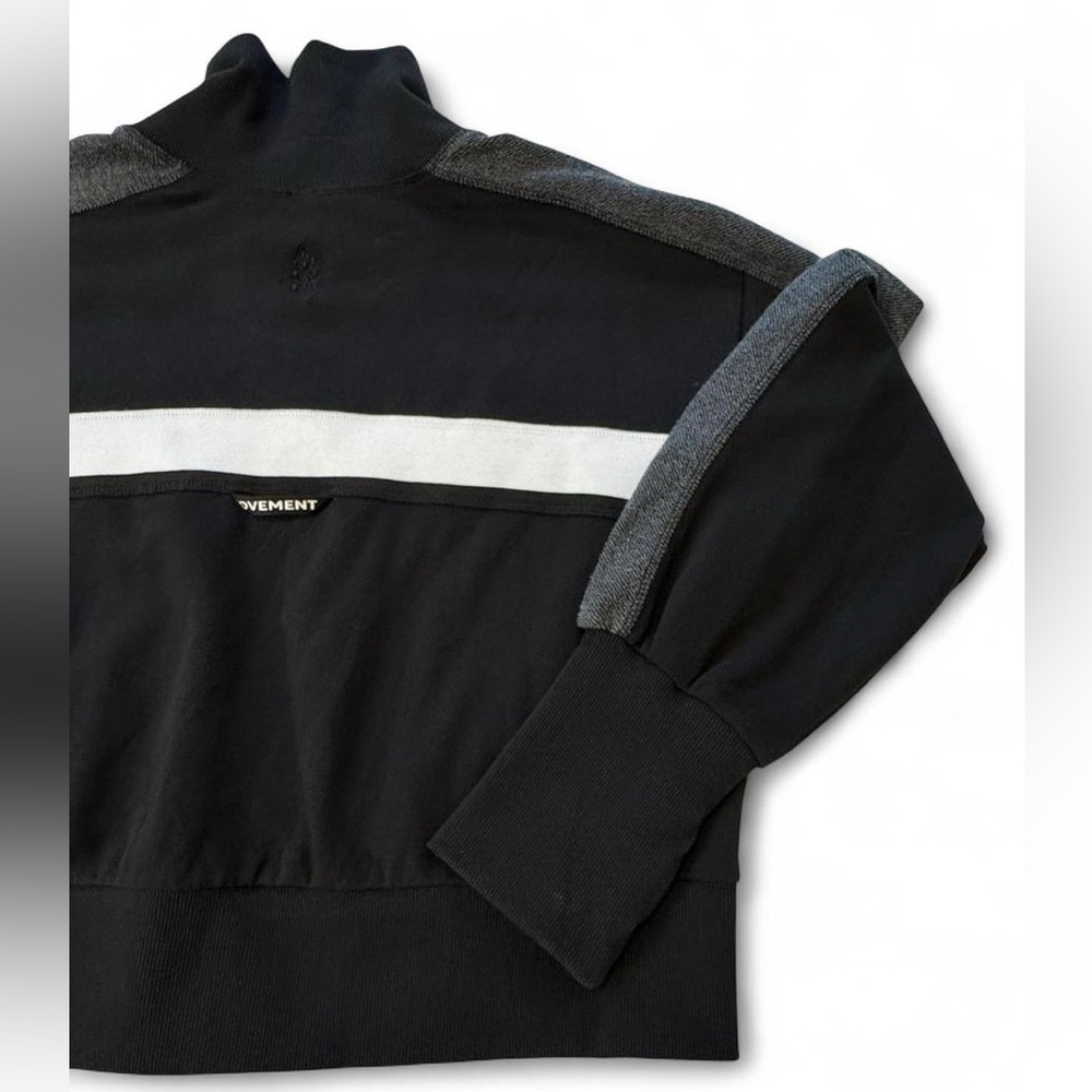 FP Movement Black High Jump Oversize Terry Zip-Up Track Jacket XS - Picture 9 of 16
